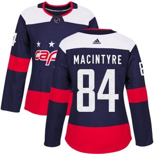 Women's Drew MacIntyre Washington Capitals Authentic 2018 Stadium Series Jersey - Navy Blue