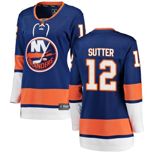 Women's Duane Sutter New York Islanders Breakaway Home Jersey - Blue