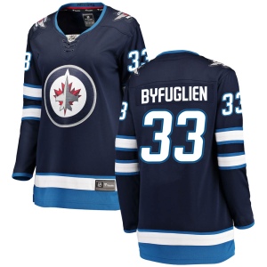 Women's Dustin Byfuglien Winnipeg Jets Breakaway Home Jersey - Blue