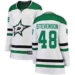 Women's Dustin Stevenson Dallas Stars Breakaway Away Jersey - White