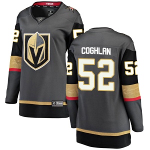 Women's Dylan Coghlan Vegas Golden Knights Breakaway Black Home Jersey - Gold