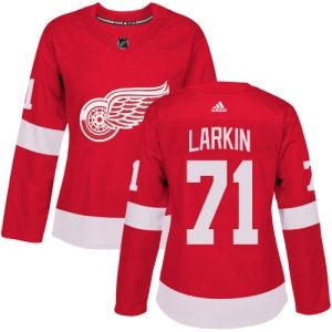 Women's Dylan Larkin Detroit Red Wings Authentic Home Jersey - Red