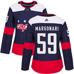 Women's Dylan Margonari Washington Capitals Authentic 2018 Stadium Series Jersey - Navy Blue