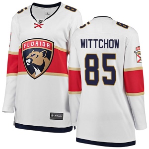 Women's Ed Wittchow Florida Panthers Breakaway Away Jersey - White