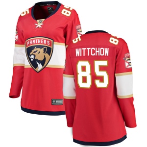 Women's Ed Wittchow Florida Panthers Breakaway Home Jersey - Red