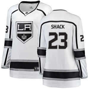 Women's Eddie Shack Los Angeles Kings Breakaway Away Jersey - White