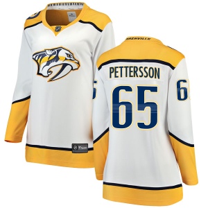 Women's Emil Pettersson Nashville Predators Breakaway Away Jersey - White