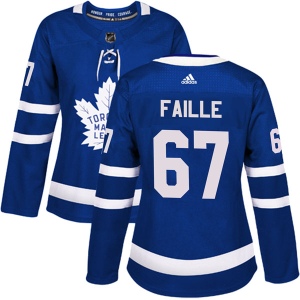 Women's Eric Faille Toronto Maple Leafs Authentic Home Jersey - Blue