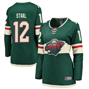 Women's Eric Staal Minnesota Wild Breakaway Home Jersey - Green