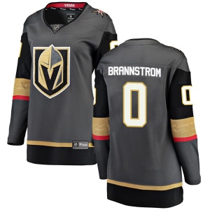 Women's Erik Brannstrom Vegas Golden Knights Breakaway Black Home Jersey - Gold