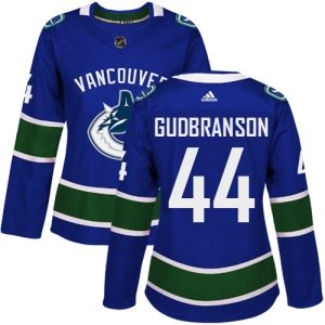 Women's Erik Gudbranson Vancouver Canucks Authentic Home Jersey - Blue