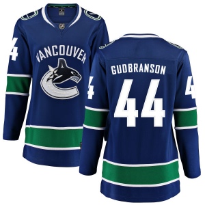 Women's Erik Gudbranson Vancouver Canucks Home Breakaway Jersey - Blue