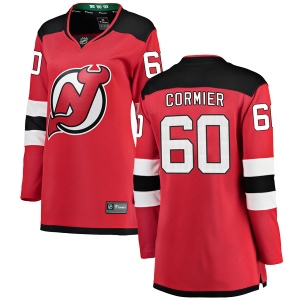 Women's Evan Cormier New Jersey Devils Breakaway Home Jersey - Red