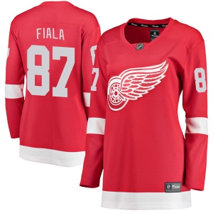 Women's Evan Fiala Detroit Red Wings Breakaway Home Jersey - Red