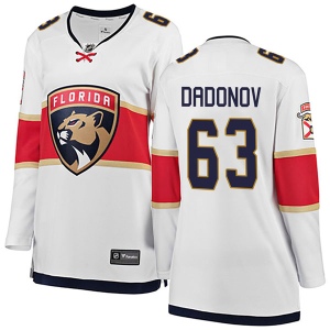 Women's Evgenii Dadonov Florida Panthers Breakaway Away Jersey - White