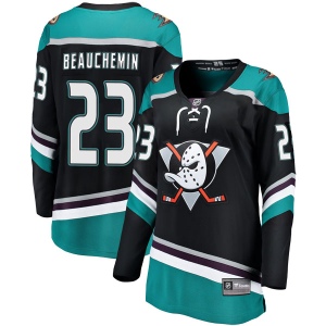 Women's Francois Beauchemin Anaheim Ducks Breakaway Alternate Jersey - Black