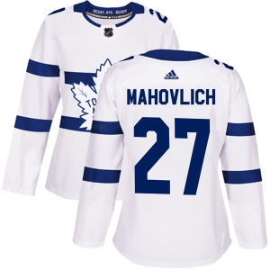 Women's Frank Mahovlich Toronto Maple Leafs Authentic 2018 Stadium Series Jersey - White