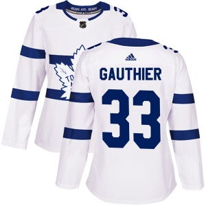 Women's Frederik Gauthier Toronto Maple Leafs Authentic 2018 Stadium Series Jersey - White