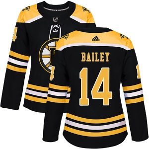 Women's Garnet Ace Bailey Boston Bruins Authentic Home Jersey - Black