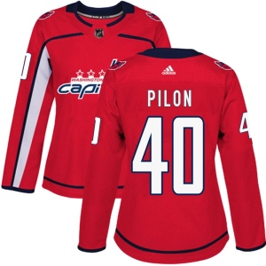 Women's Garrett Pilon Washington Capitals Authentic Home Jersey - Red