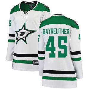 Women's Gavin Bayreuther Dallas Stars Breakaway Away Jersey - White