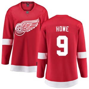 Women's Gordie Howe Detroit Red Wings Home Breakaway Jersey - Red