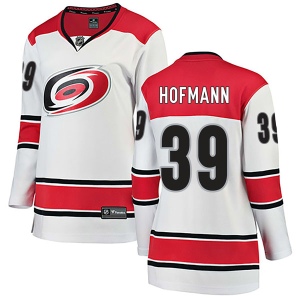 Women's Gregory Hofmann Carolina Hurricanes Breakaway Away Jersey - White