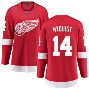 Women's Gustav Nyquist Detroit Red Wings Home Breakaway Jersey - Red