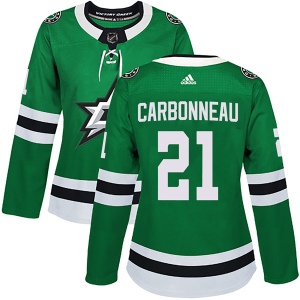 Women's Guy Carbonneau Dallas Stars Authentic Home Jersey - Green