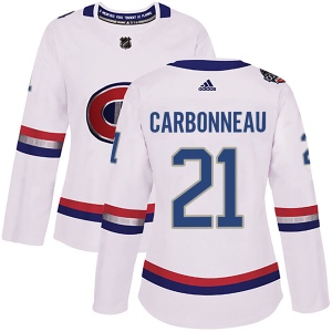 Women's Guy Carbonneau Montreal Canadiens Authentic 2017 100 Classic Jersey - White