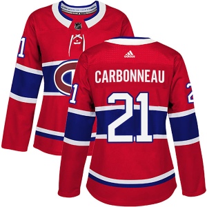 Women's Guy Carbonneau Montreal Canadiens Authentic Home Jersey - Red