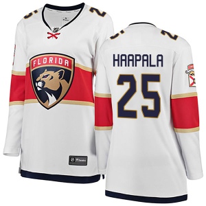 Women's Henrik Haapala Florida Panthers Breakaway Away Jersey - White