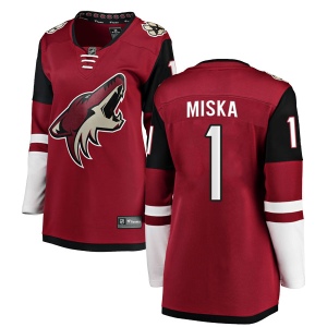 Women's Hunter Miska Arizona Coyotes Authentic Home Jersey - Red