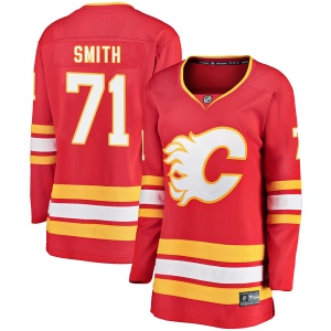 Women's Hunter Smith Calgary Flames Breakaway Alternate Jersey - Red