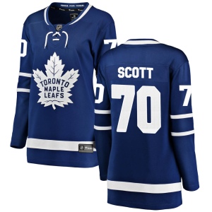 Women's Ian Scott Toronto Maple Leafs Breakaway Home Jersey - Blue