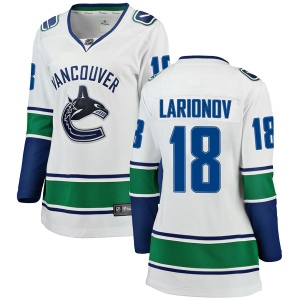 Women's Igor Larionov Vancouver Canucks Breakaway Away Jersey - White