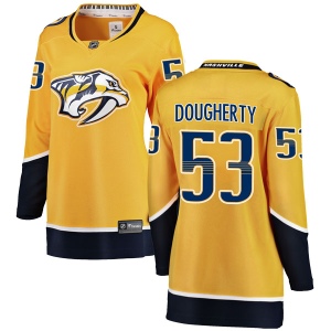 Women's Jack Dougherty Nashville Predators Breakaway Home Jersey - Yellow