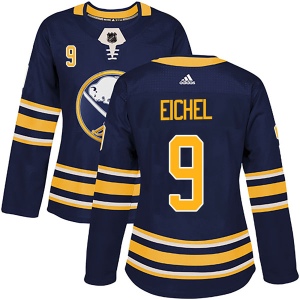 Women's Jack Eichel Buffalo Sabres Authentic Home Jersey - Navy