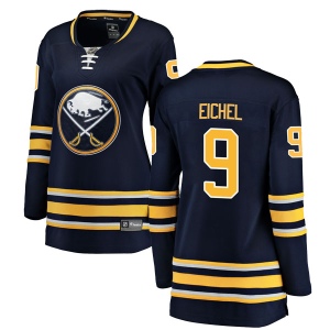 Women's Jack Eichel Buffalo Sabres Breakaway Home Jersey - Navy Blue