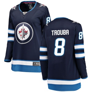 Women's Jacob Trouba Winnipeg Jets Breakaway Home Jersey - Blue