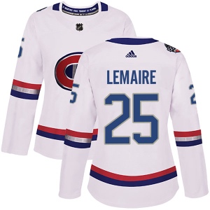 Women's Jacques Lemaire Montreal Canadiens Authentic 2017 100 Classic Jersey - White