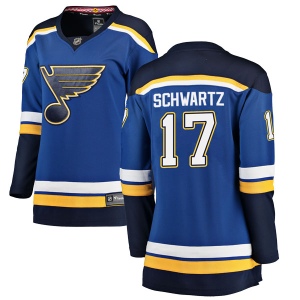 Women's Jaden Schwartz St. Louis Blues Breakaway Home Jersey - Blue