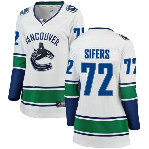 Women's Jaime Sifers Vancouver Canucks Breakaway Away Jersey - White