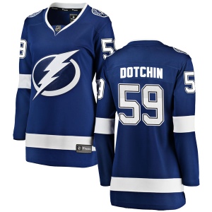 Women's Jake Dotchin Tampa Bay Lightning Breakaway Home Jersey - Blue