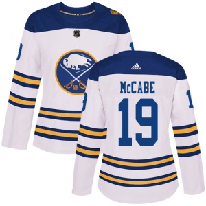 Women's Jake McCabe Buffalo Sabres Authentic 2018 Winter Classic Jersey - White