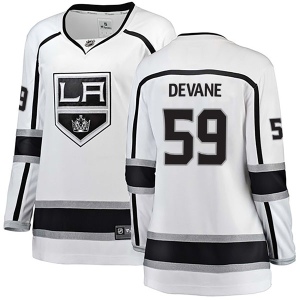 Women's Jamie Devane Los Angeles Kings Breakaway Away Jersey - White