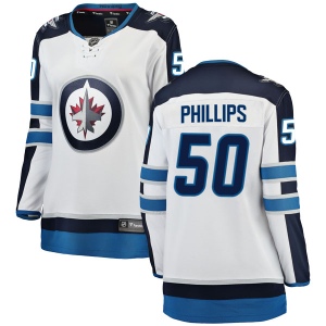 Women's Jamie Phillips Winnipeg Jets Breakaway Away Jersey - White