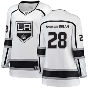 Women's Jaret Anderson-Dolan Los Angeles Kings Breakaway Away Jersey - White