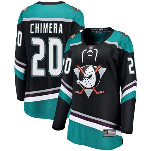 Women's Jason Chimera Anaheim Ducks Breakaway Alternate Jersey - Black