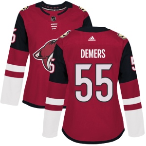 Women's Jason Demers Arizona Coyotes Authentic Burgundy Home Jersey - Red